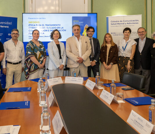La Universidad CEU Cardenal Herrera presenta un libro sobre ética y comunicación del suicidio en los medios de comunicación