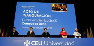 El CEU prevé superar los 3.000 estudiantes en Elche y busca un edificio en el centro para su futura Facultad de Medicina