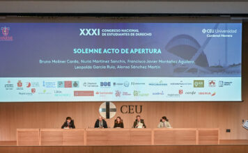 La CEU UCH acoge la XXXI edición del Congreso Nacional de Estudiantes de Derecho