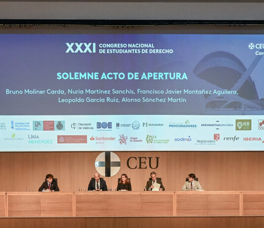 La CEU UCH acoge la XXXI edición del Congreso Nacional de Estudiantes de Derecho