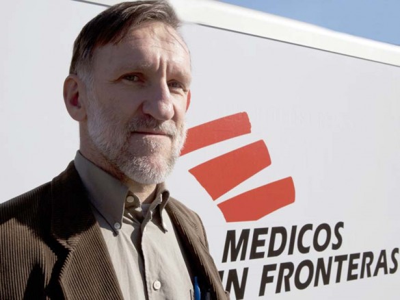 José Antonio Bastos, presidente de Médicos sin Fronteras España. / MSF