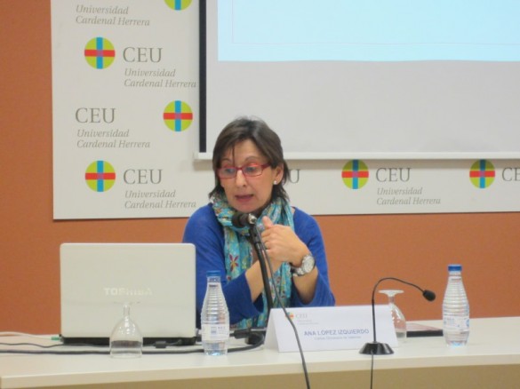 Ana López, responsable de Voluntariado y Recursos Humanos de Cáritas Valencia./ Foto: CEU