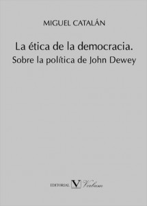 Portada de Ética de la democracia, de Miguel Catalán