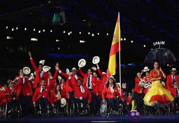 Equipo paralímpico español en Londres 2012