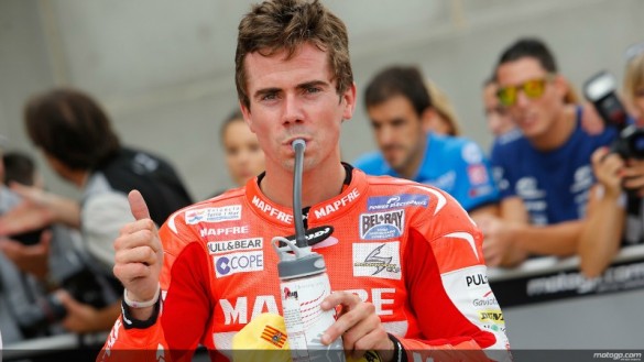 Nico Terol, en el Gran Premio de Aragón. Foto: motogp.com