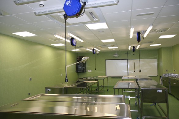 Nueva sala de anatomía y disección para los alumnos del Grado en Medicina de Valencia / Foto: CEU.