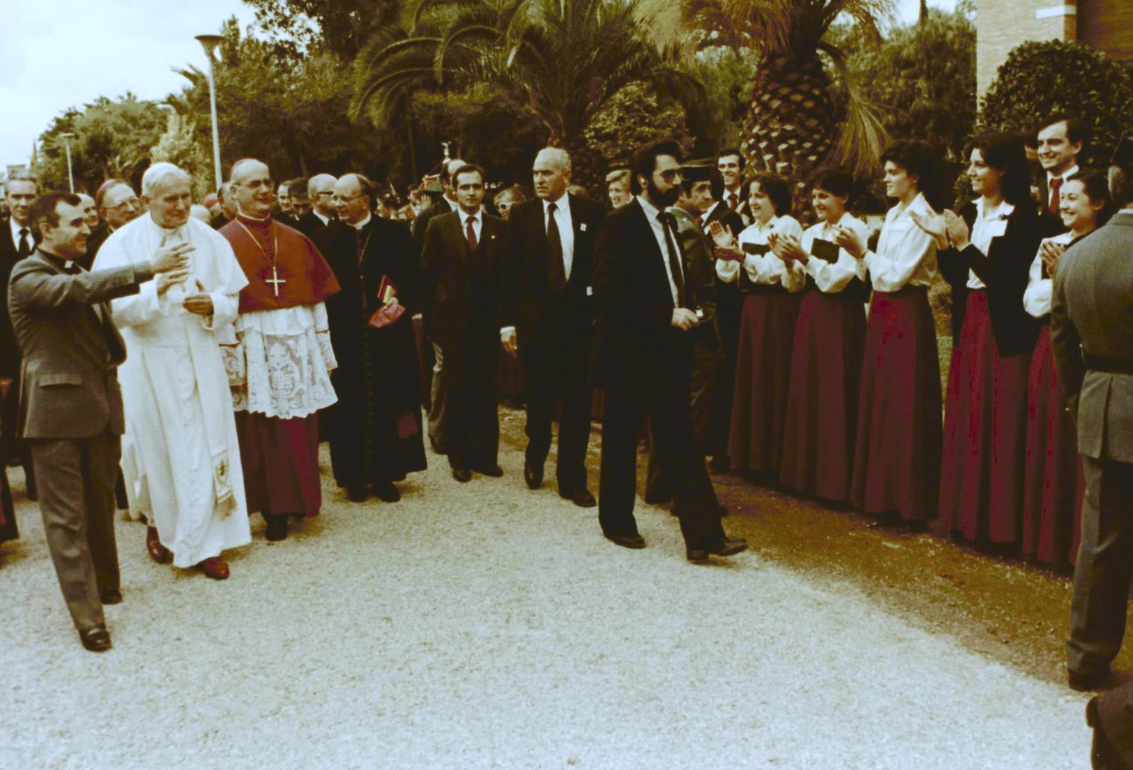 40 años de la visita del Papa San Juan Pablo II a Valencia donde visitó ...