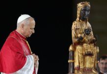 León XIV pide dejar “las corazas que han endurecido poco a poco el corazón” a los pies de la Virgen de Montserrat