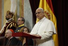 León XIV, ante las Cortes Generales: “Toda vida humana debe ser reconocida y custodiada desde su concepción hasta su ocaso natural”