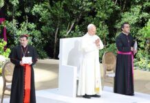 León XIV, en el Movistar Arena: “La Iglesia anhela permanecer en diálogo con el mundo contemporáneo”