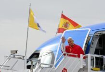 León XIV ya está en España