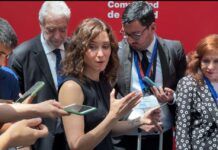 Diaz Ayuso: “ Que haya tanta gente joven que cree y que quiere creer creo que es una maravilla”