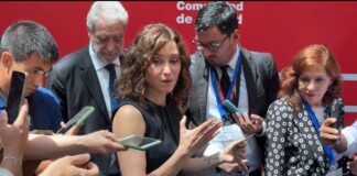 Diaz Ayuso: “ Que haya tanta gente joven que cree y que quiere creer creo que es una maravilla”