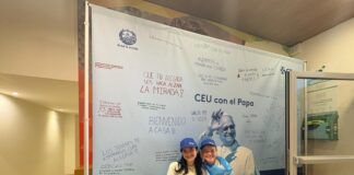 Alumnos de la CEU UCH participaron durante el fin de semana en los actos centrales con el Papa León XIV